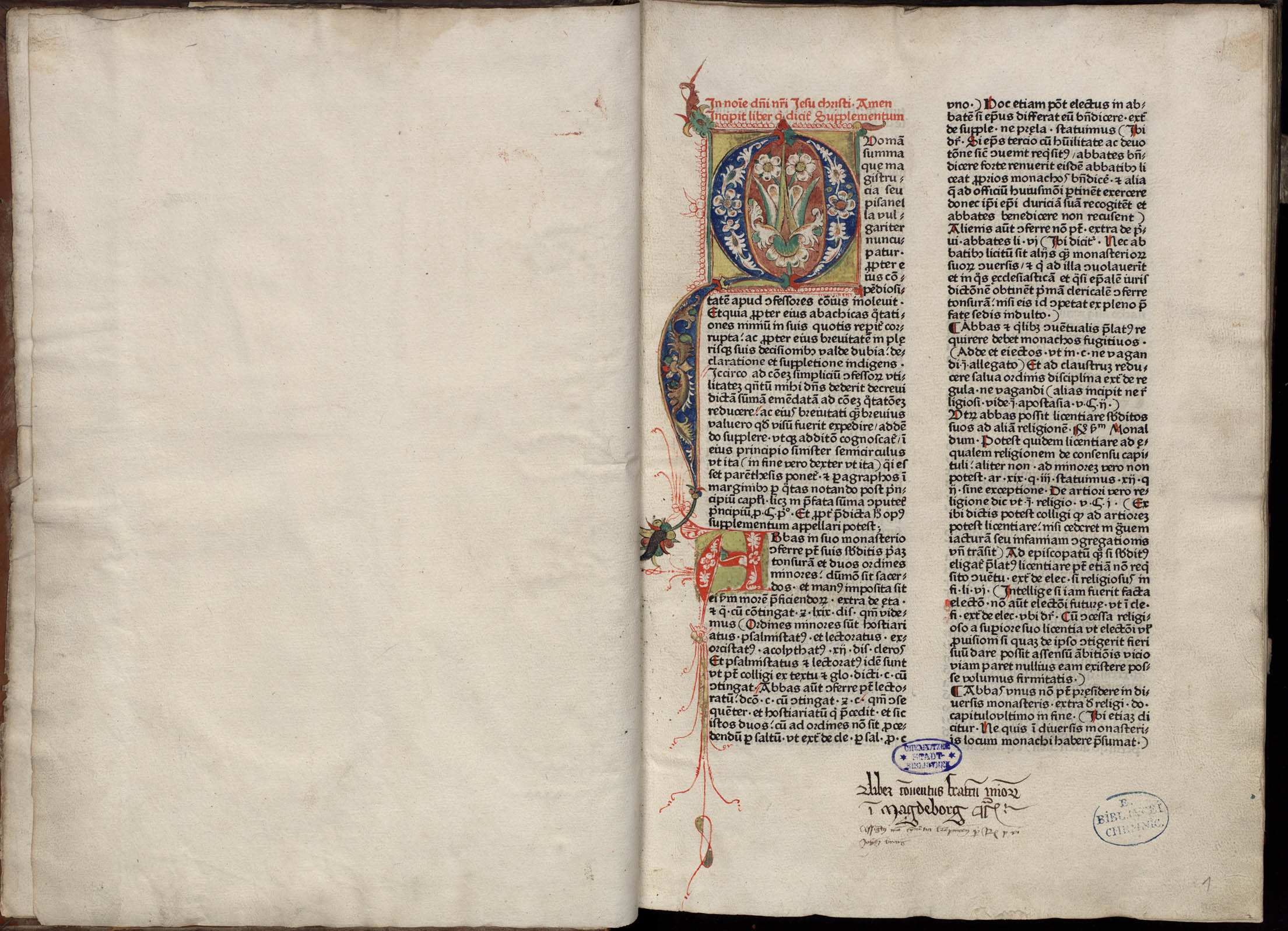 Alte Schrift Biblia Latina